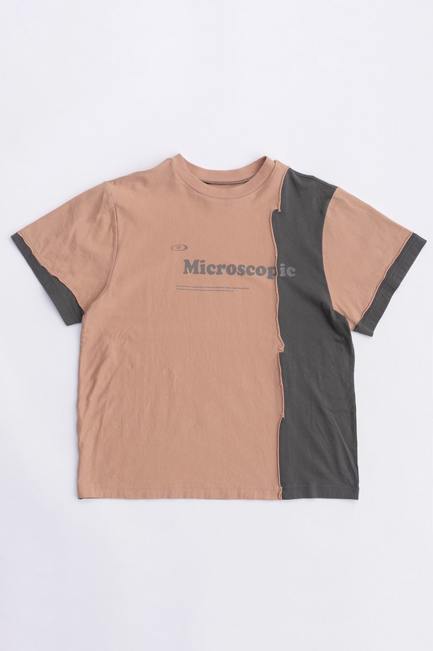 【メゾンスペシャル/MAISON SPECIAL】のMicroscopic T-shirt/MicroscopicTシャツ インテリア・キッズ・メンズ・レディースファッション・服の通販 founy(ファニー) 　ファッション　Fashion　レディースファッション　Fashion for Women　トップス・カットソー　Cut & Sew Tops　シャツ・ブラウス・オフィスカジュアル　Elegant Blouses & Button-Ups　ロングTシャツ・Tシャツ　Longline T-Shirts & Tees　カットソー・ベーシックTシャツ　Cut-and-Sewn Tops / Stretch Tees & Basics　コンパクト　Compact, Small Size　ショート　Short, Short Length　スリーブ　Sleeve, Long Sleeve / Short Sleeve　プリント　Print, Printed Pattern　ヴィンテージ　Vintage Style　PNK(ピンク)|ID: prp329100004608320 ipo3291000000032933276
