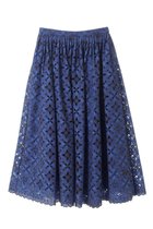 【マルティニーク/martinique】の【l heritage martinique】エンブロイダリーレースタックスカート ブルー|ID: prp329100004608321 ipo3291000000032933389