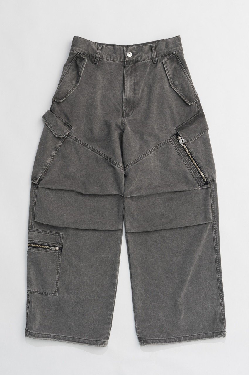 【プランク プロジェクト/PRANK PROJECT】のジップカーゴパンツ/Zip Cargo Pants インテリア・キッズ・メンズ・レディースファッション・服の通販 founy(ファニー) 　ファッション　Fashion　レディースファッション　Fashion for Women　パンツ　Pants & Trousers　カーゴパンツ　Cargo Pants, Utility Pants　ジップ　Zip, Zipper　トレンド　Trend, Trending Now　ドローストリング　Drawstring, Pull Cord　ポケット　Pocket, Pocket Detail　GRY(グレー)|ID: prp329100004608326 ipo3291000000032933528