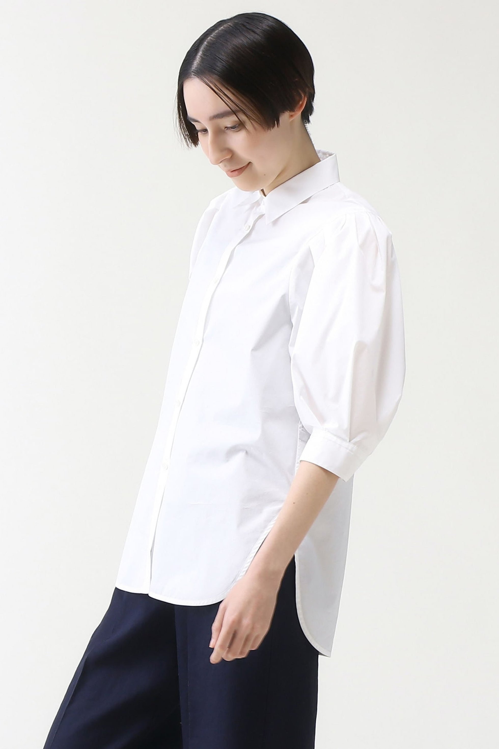 【マルティニーク/martinique】のボリュームスリーブブラウス 人気、トレンドファッション・服の通販 founy(ファニー) 　ファッション　Fashion　レディースファッション　Fashion for Women　トップス・カットソー　Cut & Sew Tops　シャツ・ブラウス・オフィスカジュアル　Elegant Blouses & Button-Ups　ボリューム袖・フリルスリーブブラウス　Voluminous & Ruffle Sleeves / Puffy Sleeve Tops　ギャザー　Gathered, Ruffled　スリーブ　Sleeve, Long Sleeve / Short Sleeve　タイプライター　Typewriter Fabric, Crisp Cotton　ブロード　Broadcloth, Fine Cotton　ロング　Long, Long-Length　夏　Summer　春　Spring　S/S・春夏　SS, Spring/Summer, Warm Season　other-2|ID: prp329100004608332 ipo3291000000032933805