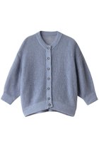 【マノフ/MANOF】のHALF SLEEVE MOHAIR KNIT ニット/カーディガン BLUE|ID: prp329100004608338 ipo3291000000032933935