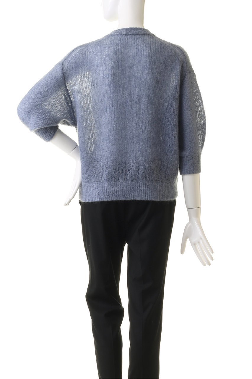 【マノフ/MANOF】のHALF SLEEVE MOHAIR KNIT ニット/カーディガン 人気、トレンドファッション・服の通販 founy(ファニー) 　ファッション　Fashion　レディースファッション　Fashion for Women　トップス・カットソー　Cut & Sew Tops　ニット　Knit Tops & Sweaters　カーディガン・羽織り　Layered Style Cardigans　カーディガン　Cardigan, Knitwear　ショート　Short, Short Length　スリーブ　Sleeve, Long Sleeve / Short Sleeve　トレンド　Trend, Trending Now　バランス　Balance, Style Balance　other-4|ID: prp329100004608338 ipo3291000000032933956