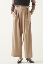 【マルティニーク/martinique】のベルトつきタックパンツ(セットアップ可) ベージュ|ID: prp329100004608339 ipo3291000000032933968