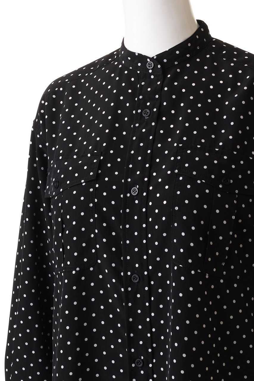 【マルティニーク/martinique】の【WEB限定】ドットブラウス 人気、トレンドファッション・服の通販 founy(ファニー) 　ファッション　Fashion　レディースファッション　Fashion for Women　トップス・カットソー　Cut & Sew Tops　シャツ・ブラウス・オフィスカジュアル　Elegant Blouses & Button-Ups　おすすめ　Recommended / Our Picks　クラシック　Classic, Timeless Style　シンプル　Simple, Minimal　ジャケット　Jacket, Outerwear　スリーブ　Sleeve, Long Sleeve / Short Sleeve　ドット　Polka Dot, Dot Pattern　ロング　Long, Long-Length　人気　Popular, Best Seller　other-5|ID: prp329100004608343 ipo3291000000032934232
