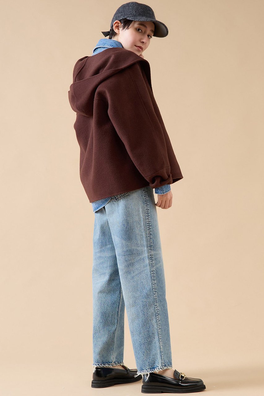 【マルティニーク/martinique】のフードコート 人気、トレンドファッション・服の通販 founy(ファニー) 　ファッション　Fashion　レディースファッション　Fashion for Women　アウター　Coat / Outerwear Collection　コート・ロングコート・ピーコート　Long Coats, Peacoats & More　おすすめ　Recommended / Our Picks　ガウン　Gown, Robe　ショート　Short, Short Length　ダブル　Double, Double-Breasted　フェイス　Face, Facial Design　フロント　Front, Front Design　定番　Standard, Basic Item　other-5|ID: prp329100004608345 ipo3291000000032934231