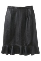 【マルティニーク/martinique】の【l heritage martinique】ペプラムレザースカート ブラック|ID: prp329100004608346 ipo3291000000032934233