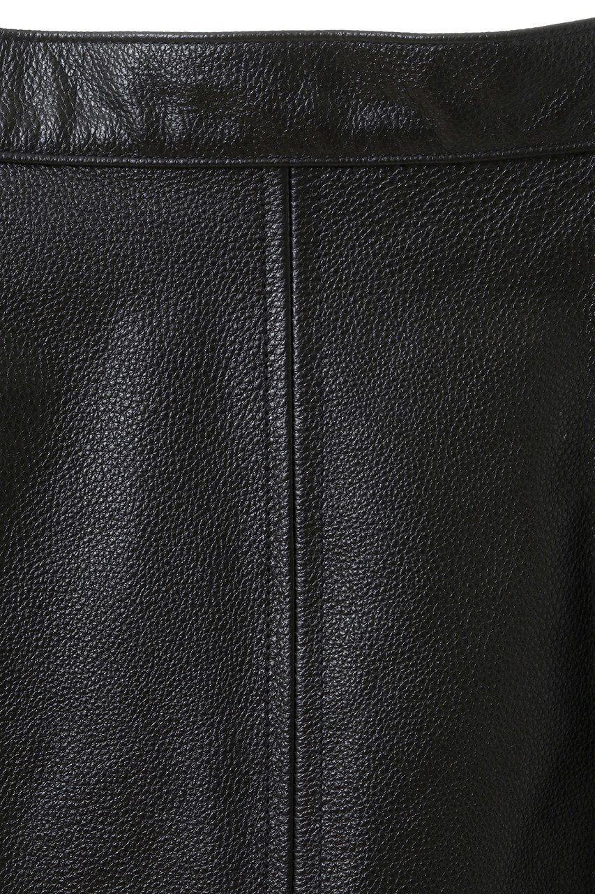 【マルティニーク/martinique】の【l heritage martinique】ペプラムレザースカート 人気、トレンドファッション・服の通販 founy(ファニー) 　ファッション　Fashion　レディースファッション　Fashion for Women　スカート　Skirts　コンパクト　Compact, Small Size　シンプル　Simple, Minimal　スタンダード　Standard, Basic　バランス　Balance, Style Balance　フォルム　Silhouette, Form　ペプラム　Peplum, Flared Hem　リブニット　Rib Knit, Ribbed Knit　other-3|ID: prp329100004608346 ipo3291000000032934246