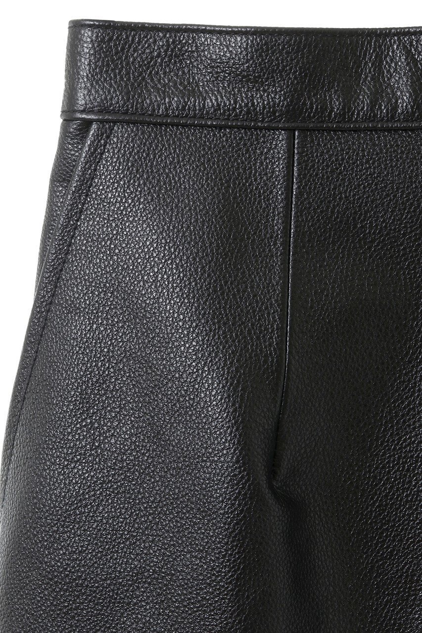 【マルティニーク/martinique】の【l heritage martinique】ペプラムレザースカート 人気、トレンドファッション・服の通販 founy(ファニー) 　ファッション　Fashion　レディースファッション　Fashion for Women　スカート　Skirts　コンパクト　Compact, Small Size　シンプル　Simple, Minimal　スタンダード　Standard, Basic　バランス　Balance, Style Balance　フォルム　Silhouette, Form　ペプラム　Peplum, Flared Hem　リブニット　Rib Knit, Ribbed Knit　other-4|ID: prp329100004608346 ipo3291000000032934259