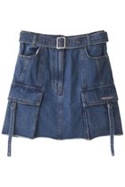 【プランク プロジェクト/PRANK PROJECT】のミニカーゴスカート / Mini Cargo Skirt BLU(ブルー)|ID: prp329100004608350 ipo3291000000032934314
