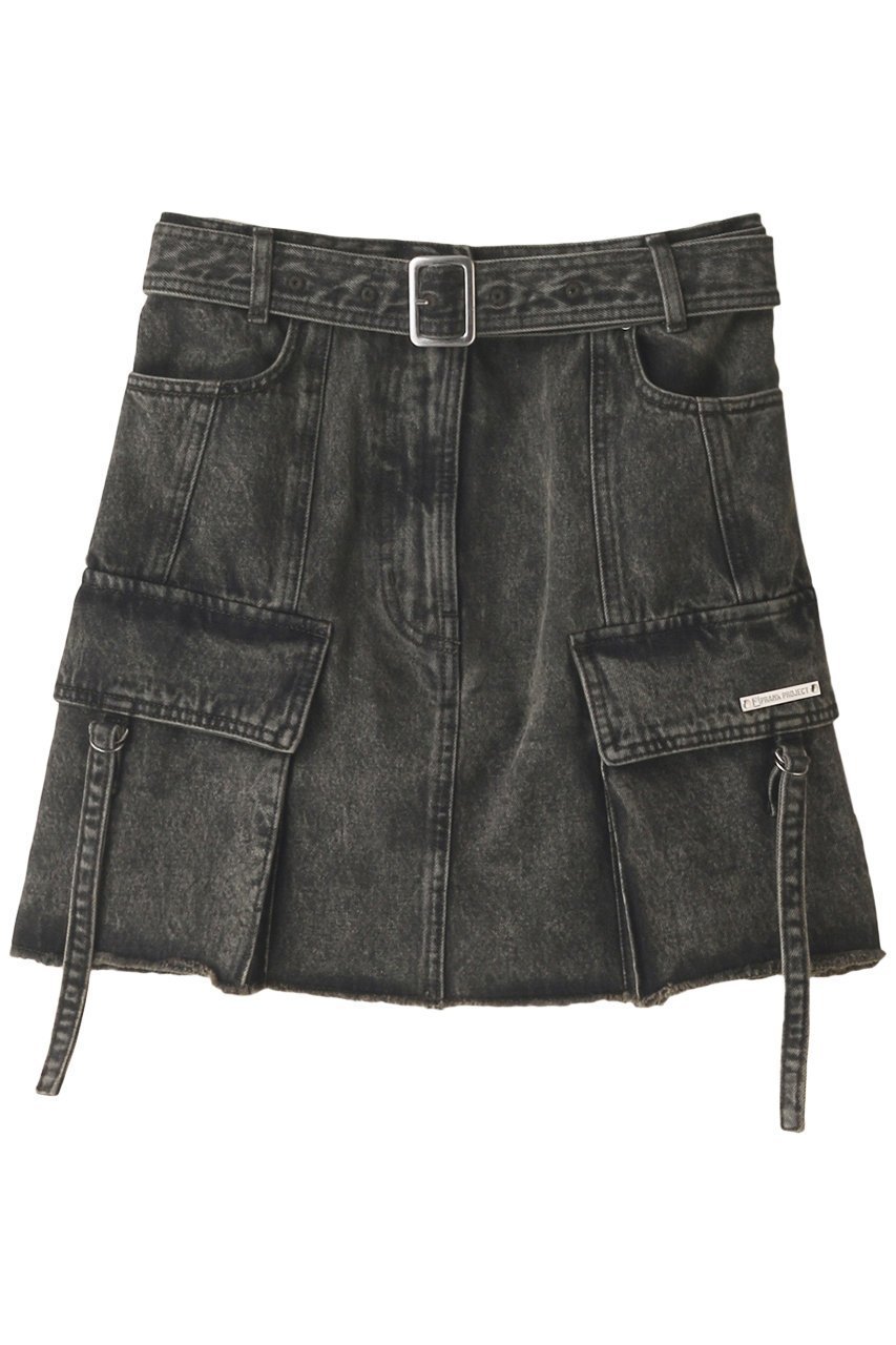 【プランク プロジェクト/PRANK PROJECT】のミニカーゴスカート / Mini Cargo Skirt インテリア・キッズ・メンズ・レディースファッション・服の通販 founy(ファニー) 　ファッション　Fashion　レディースファッション　Fashion for Women　スカート　Skirts　ミニスカート　Mini Skirts　おすすめ　Recommended / Our Picks　ジャケット　Jacket, Outerwear　デニム　Denim, Jeans Material　バランス　Balance, Style Balance　ブリーチ　Bleach, Washed Finish　マニッシュ　Mannish, Boyish　ミックス　Mix, Mixed Style　ミニスカート　Mini Skirt, Short Skirt　ヴィンテージ　Vintage Style　今季　This Season, Current Season　KHK(カーキ)|ID: prp329100004608350 ipo3291000000032934322