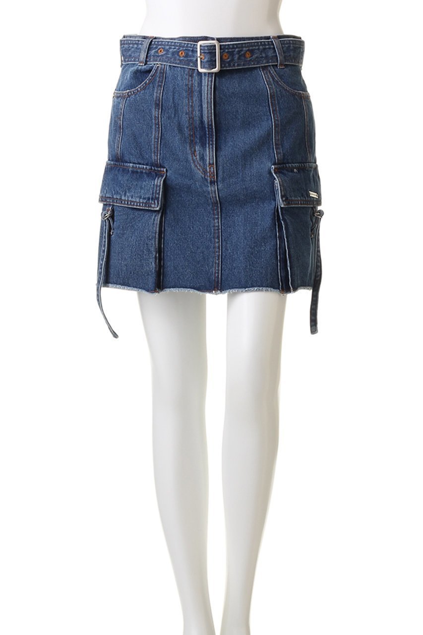 【プランク プロジェクト/PRANK PROJECT】のミニカーゴスカート / Mini Cargo Skirt 人気、トレンドファッション・服の通販 founy(ファニー) 　ファッション　Fashion　レディースファッション　Fashion for Women　スカート　Skirts　ミニスカート　Mini Skirts　おすすめ　Recommended / Our Picks　ジャケット　Jacket, Outerwear　デニム　Denim, Jeans Material　バランス　Balance, Style Balance　ブリーチ　Bleach, Washed Finish　マニッシュ　Mannish, Boyish　ミックス　Mix, Mixed Style　ミニスカート　Mini Skirt, Short Skirt　ヴィンテージ　Vintage Style　今季　This Season, Current Season　other-2|ID: prp329100004608350 ipo3291000000032934331