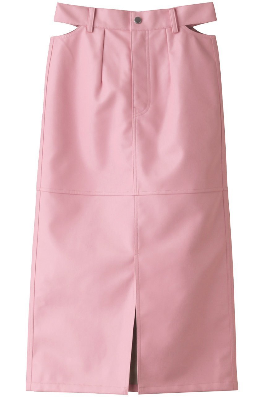 【メゾンスペシャル/MAISON SPECIAL】のフェイクレザータイトスカート インテリア・キッズ・メンズ・レディースファッション・服の通販 founy(ファニー) 　ファッション　Fashion　レディースファッション　Fashion for Women　スカート　Skirts　おすすめ　Recommended / Our Picks　タイツ　Tights, Legwear　タイトスカート　Pencil Skirt, Tight Skirt　トレンド　Trend, Trending Now　PNK(ピンク)|ID: prp329100004608352 ipo3291000000034910297