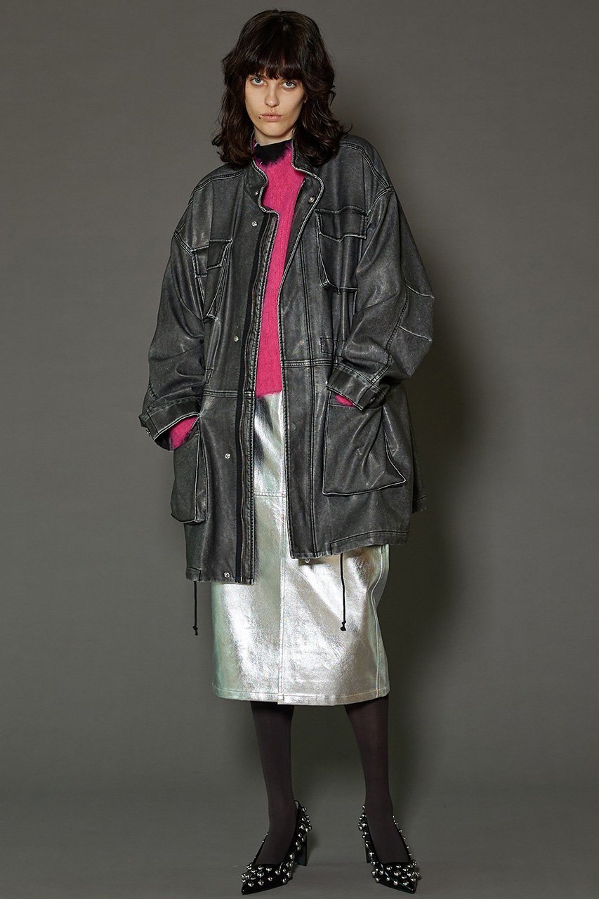 【メゾンスペシャル/MAISON SPECIAL】のフェイクレザータイトスカート 人気、トレンドファッション・服の通販 founy(ファニー) 　ファッション　Fashion　レディースファッション　Fashion for Women　スカート　Skirts　おすすめ　Recommended / Our Picks　タイツ　Tights, Legwear　タイトスカート　Pencil Skirt, Tight Skirt　トレンド　Trend, Trending Now　other-7|ID: prp329100004608352 ipo3291000000034910307