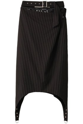 【プランク プロジェクト/PRANK PROJECT】 レースレイヤードスカート / Lace Layered Skirt人気、トレンドファッション・服の通販 founy(ファニー) ファッション Fashion レディースファッション Fashion for Women スカート Skirts おすすめ Recommended / Our Picks ストライプ Stripe, Striped Pattern ドット Polka Dot, Dot Pattern ドレープ Drape, Draping Fabric レース Lace, Lace Fabric |ID:prp329100004608356