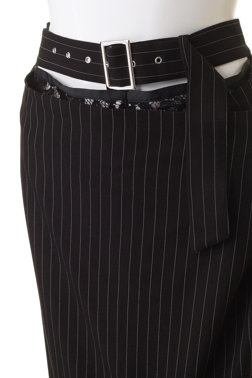 【プランク プロジェクト/PRANK PROJECT】のレースレイヤードスカート / Lace Layered Skirt 人気、トレンドファッション・服の通販 founy(ファニー) 　ファッション　Fashion　レディースファッション　Fashion for Women　スカート　Skirts　おすすめ　Recommended / Our Picks　ストライプ　Stripe, Striped Pattern　ドット　Polka Dot, Dot Pattern　ドレープ　Drape, Draping Fabric　レース　Lace, Lace Fabric　other-5|ID: prp329100004608356 ipo3291000000034423915