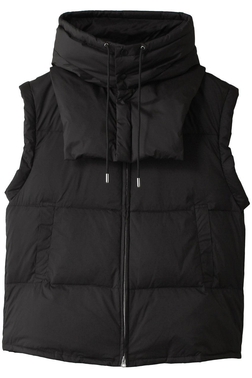 【ミディウミソリッド/MIDIUMISOLID】のdown vest ベスト インテリア・キッズ・メンズ・レディースファッション・服の通販 founy(ファニー) 　ファッション　Fashion　レディースファッション　Fashion for Women　アウター　Coat / Outerwear Collection　レディースジャケット・軽アウター　Jackets　インナー　Innerwear　ジャケット　Jacket, Outerwear　スリーブ　Sleeve, Long Sleeve / Short Sleeve　ダウン　Down, Puffer　トレンド　Trend, Trending Now　ベスト　Vest, Waistcoat　ヨーク　Yoke, Yoke Design　black|ID: prp329100004608359 ipo3291000000034969881