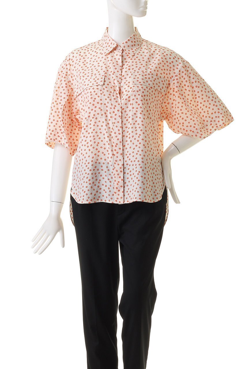 【マルティニーク/martinique】のFLOWERシャツ 人気、トレンドファッション・服の通販 founy(ファニー) 　ファッション　Fashion　レディースファッション　Fashion for Women　トップス・カットソー　Cut & Sew Tops　シャツ・ブラウス・オフィスカジュアル　Elegant Blouses & Button-Ups　ショート　Short, Short Length　スリーブ　Sleeve, Long Sleeve / Short Sleeve　ハーフ　Half, Half-Length　フラワー　Flower, Floral　プリント　Print, Printed Pattern　other-2|ID: prp329100004608361 ipo3291000000032935034