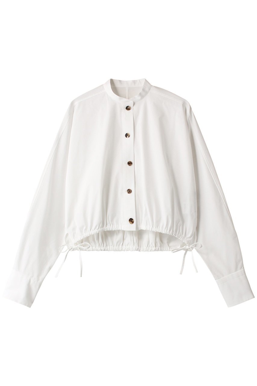 【マルティニーク/martinique】のT/Cブロードクロップドシャツ 人気、トレンドファッション・服の通販 founy(ファニー) 　ファッション　Fashion　レディースファッション　Fashion for Women　トップス・カットソー　Cut & Sew Tops　シャツ・ブラウス・オフィスカジュアル　Elegant Blouses & Button-Ups　クロップド　Cropped, Short Length　ショート　Short, Short Length　スタンド　Stand Collar, Upright Stand　スリーブ　Sleeve, Long Sleeve / Short Sleeve　ブロード　Broadcloth, Fine Cotton　ロング　Long, Long-Length　 other-1|ID: prp329100004608362 ipo3291000000032935073