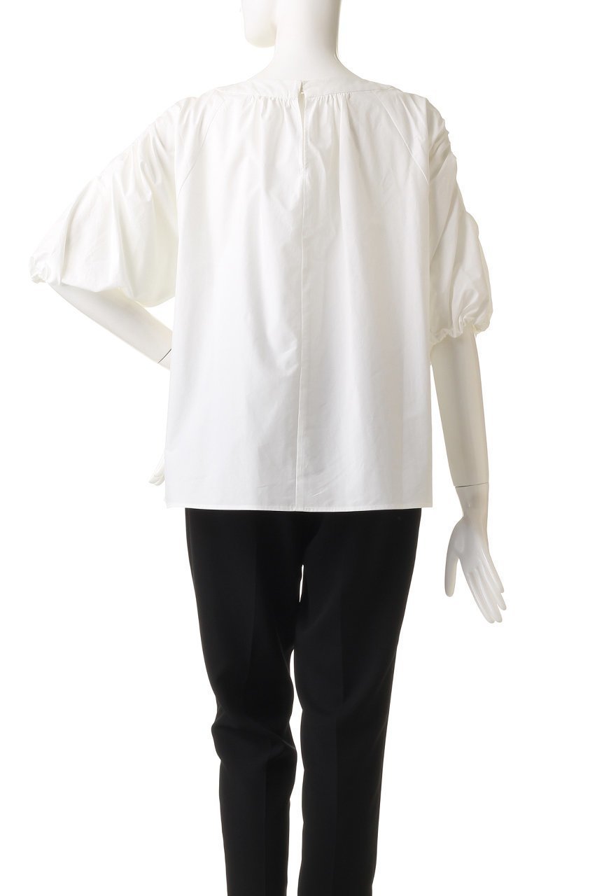 【マルティニーク/martinique】のショルダースリットブラウス 人気、トレンドファッション・服の通販 founy(ファニー) 　ファッション　Fashion　レディースファッション　Fashion for Women　トップス・カットソー　Cut & Sew Tops　シャツ・ブラウス・オフィスカジュアル　Elegant Blouses & Button-Ups　ギャザー　Gathered, Ruffled　ショルダー　Shoulder, Shoulder Strap　ショート　Short, Short Length　スリット　Slit, Slit Detail　スリーブ　Sleeve, Long Sleeve / Short Sleeve　ブロード　Broadcloth, Fine Cotton　other-4|ID: prp329100004608370 ipo3291000000032935509
