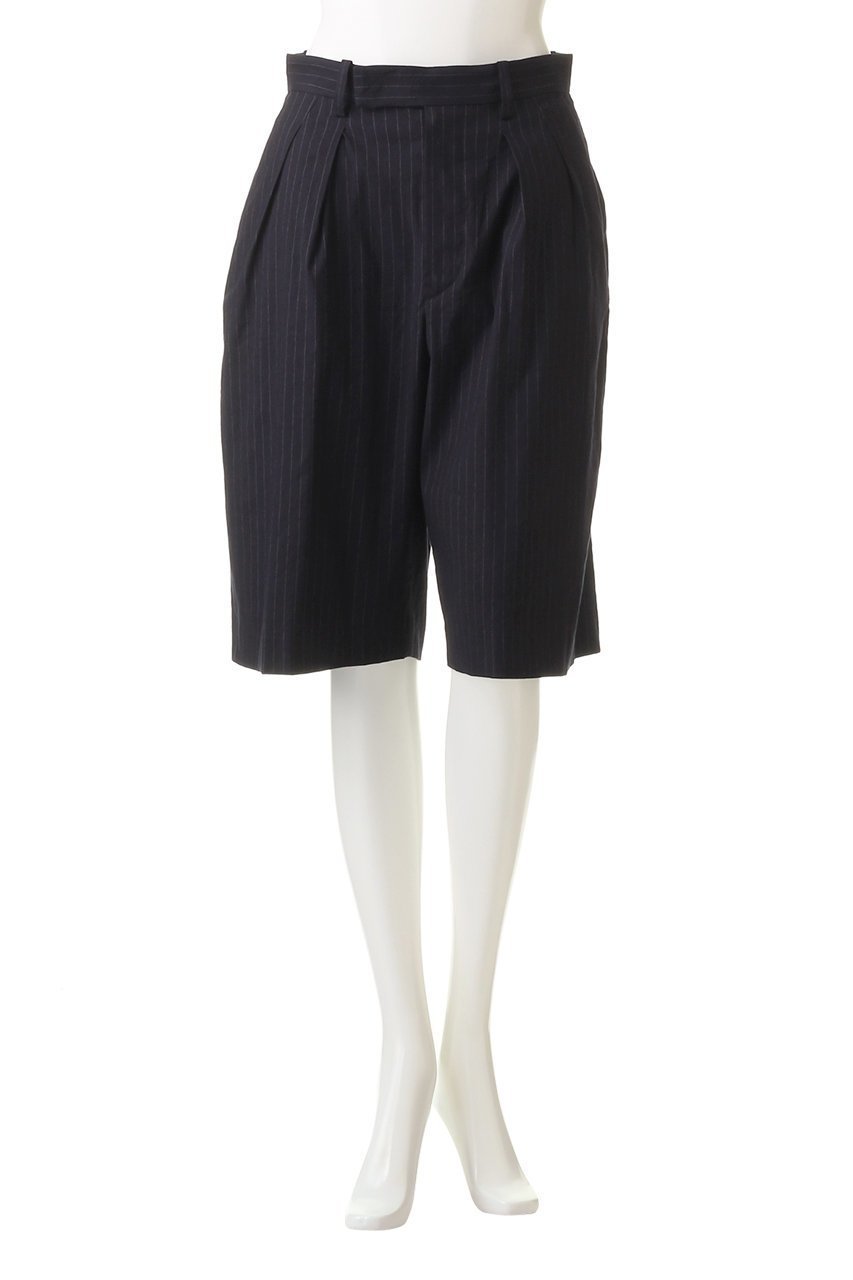 【エリオポール/heliopole】のthe Editor パンツ(bio linen Bermuda) 人気、トレンドファッション・服の通販 founy(ファニー) 　ファッション　Fashion　レディースファッション　Fashion for Women　パンツ　Pants & Trousers　ショートパンツ・ハーフパンツ　High-Waisted & Relaxed Shorts　おすすめ　Recommended / Our Picks　ショート　Short, Short Length　ジャケット　Jacket, Outerwear　ストライプ　Stripe, Striped Pattern　セットアップ　Set-Up, Coordinated Outfit　リネン　Linen, Linen Fabric　エレガント 上品　Elegant　other-2|ID: prp329100004608372 ipo3291000000032935434