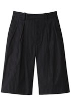 【エリオポール/heliopole】のthe Editor パンツ(bio linen Bermuda) ネイビー|ID: prp329100004608372 ipo3291000000035333959