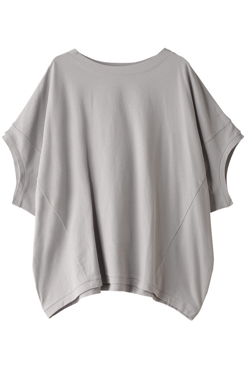 【ミズイロ インド/mizuiro ind】のcocoon wide PO プルオーバー インテリア・キッズ・メンズ・レディースファッション・服の通販 founy(ファニー) 　ファッション　Fashion　レディースファッション　Fashion for Women　トップス・カットソー　Cut & Sew Tops　シャツ・ブラウス・オフィスカジュアル　Elegant Blouses & Button-Ups　ロングTシャツ・Tシャツ　Longline T-Shirts & Tees　カジュアルプルオーバー・ニットトップス　Pullovers & Knit Tops / Casual Pullovers　カットソー・ベーシックTシャツ　Cut-and-Sewn Tops / Stretch Tees & Basics　ショート　Short, Short Length　シンプル　Simple, Minimal　スリーブ　Sleeve, Long Sleeve / Short Sleeve　人気　Popular, Best Seller　l.gray|ID: prp329100004608376 ipo3291000000032935572