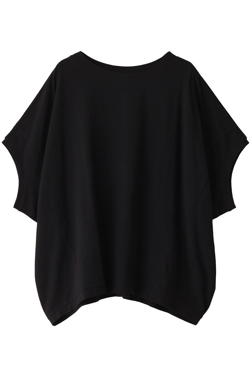 【ミズイロ インド/mizuiro ind】のcocoon wide PO プルオーバー インテリア・キッズ・メンズ・レディースファッション・服の通販 founy(ファニー) 　ファッション　Fashion　レディースファッション　Fashion for Women　トップス・カットソー　Cut & Sew Tops　シャツ・ブラウス・オフィスカジュアル　Elegant Blouses & Button-Ups　ロングTシャツ・Tシャツ　Longline T-Shirts & Tees　カジュアルプルオーバー・ニットトップス　Pullovers & Knit Tops / Casual Pullovers　カットソー・ベーシックTシャツ　Cut-and-Sewn Tops / Stretch Tees & Basics　ショート　Short, Short Length　シンプル　Simple, Minimal　スリーブ　Sleeve, Long Sleeve / Short Sleeve　人気　Popular, Best Seller　black|ID: prp329100004608376 ipo3291000000032935582