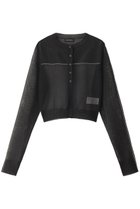 【メゾンスペシャル/MAISON SPECIAL】のColor Line Sheer Knit Cardigan/カラーラインシアーカーディガン BLK(ブラック)|ID: prp329100004608377 ipo3291000000032935619