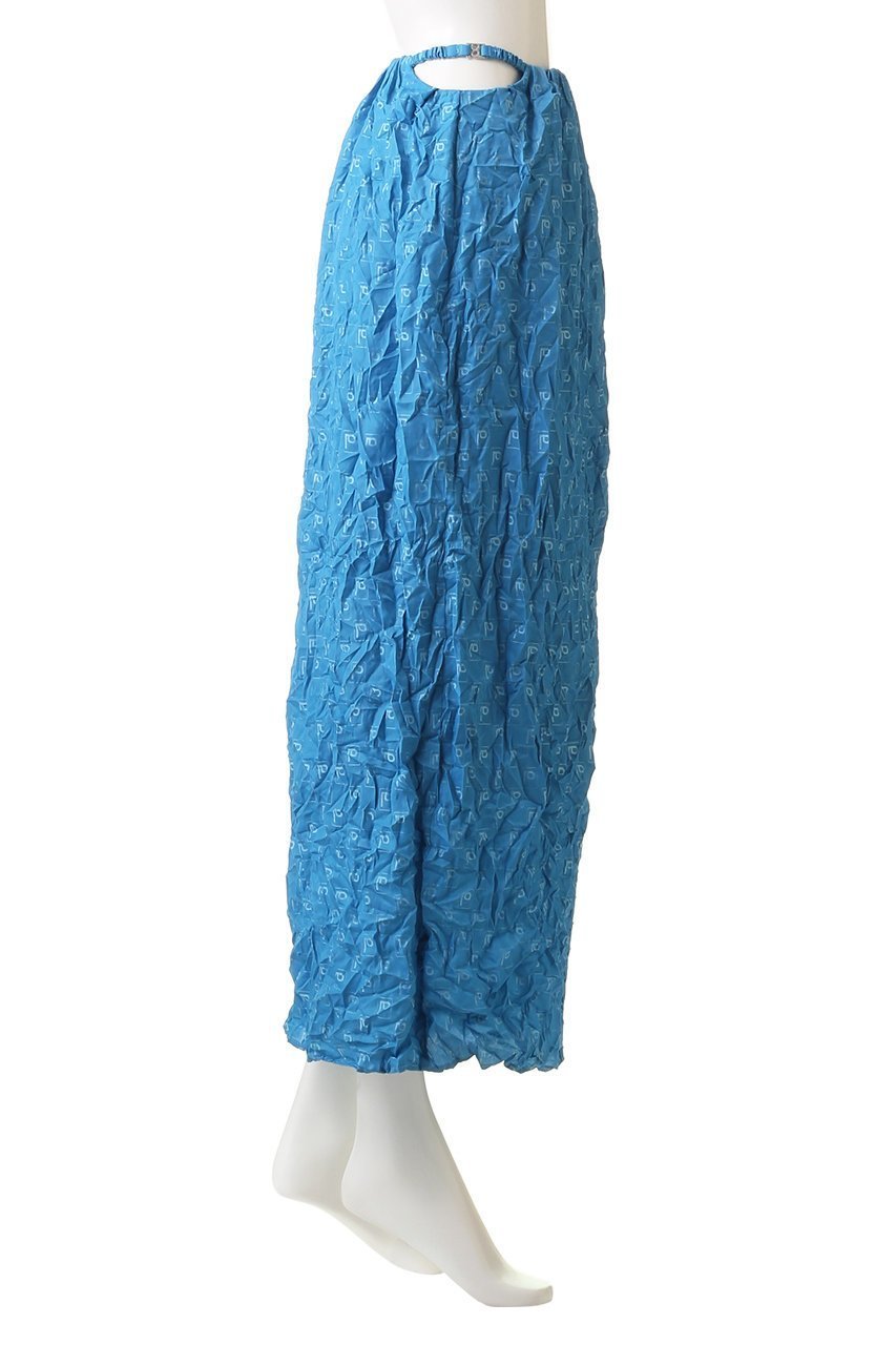 【プランク プロジェクト/PRANK PROJECT】のPジャガードワッシャープリーツスカート / P Jacquard Washed Pleats Skirt 人気、トレンドファッション・服の通販 founy(ファニー) 　ファッション　Fashion　レディースファッション　Fashion for Women　スカート　Skirts　プリーツスカート / 上品フェミニンスタイル　Pleated Skirts　ロングスカート　Long Skirts / Maxi & Midi Skirts　サテン　Satin, Glossy Fabric　スリット　Slit, Slit Detail　プリント　Print, Printed Pattern　プリーツ　Pleats, Pleated　ロング　Long, Long-Length　ワッシャー　Washer, Crinkled Finish　エレガント 上品　Elegant　other-3|ID: prp329100004608382 ipo3291000000032935878