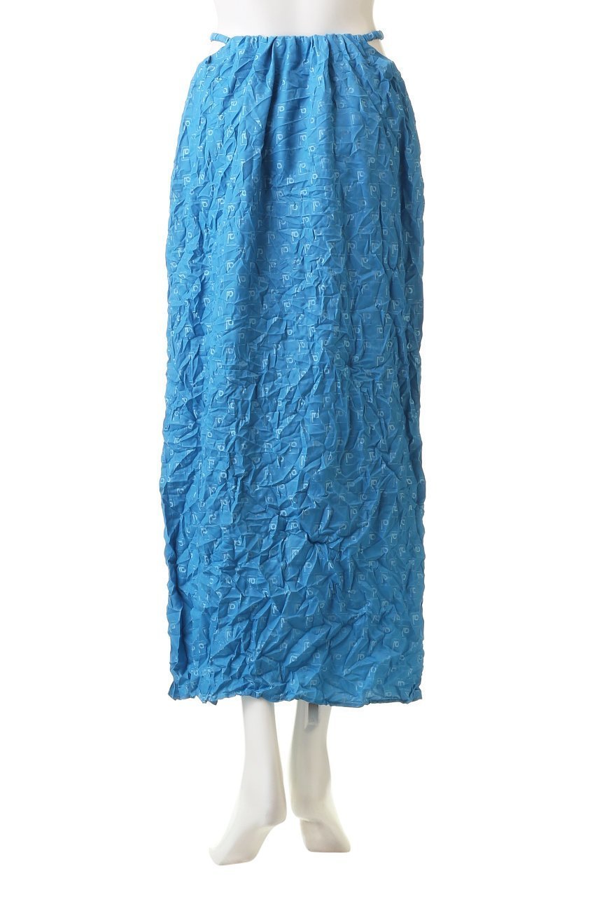 【プランク プロジェクト/PRANK PROJECT】のPジャガードワッシャープリーツスカート / P Jacquard Washed Pleats Skirt 人気、トレンドファッション・服の通販 founy(ファニー) 　ファッション　Fashion　レディースファッション　Fashion for Women　スカート　Skirts　プリーツスカート / 上品フェミニンスタイル　Pleated Skirts　ロングスカート　Long Skirts / Maxi & Midi Skirts　サテン　Satin, Glossy Fabric　スリット　Slit, Slit Detail　プリント　Print, Printed Pattern　プリーツ　Pleats, Pleated　ロング　Long, Long-Length　ワッシャー　Washer, Crinkled Finish　エレガント 上品　Elegant　other-4|ID: prp329100004608382 ipo3291000000032935887