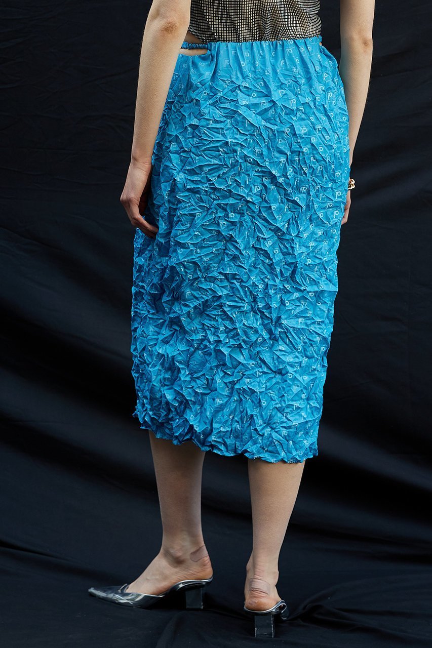 【プランク プロジェクト/PRANK PROJECT】のPジャガードワッシャープリーツスカート / P Jacquard Washed Pleats Skirt 人気、トレンドファッション・服の通販 founy(ファニー) 　ファッション　Fashion　レディースファッション　Fashion for Women　スカート　Skirts　プリーツスカート / 上品フェミニンスタイル　Pleated Skirts　ロングスカート　Long Skirts / Maxi & Midi Skirts　サテン　Satin, Glossy Fabric　スリット　Slit, Slit Detail　プリント　Print, Printed Pattern　プリーツ　Pleats, Pleated　ロング　Long, Long-Length　ワッシャー　Washer, Crinkled Finish　エレガント 上品　Elegant　other-8|ID: prp329100004608382 ipo3291000000032935921
