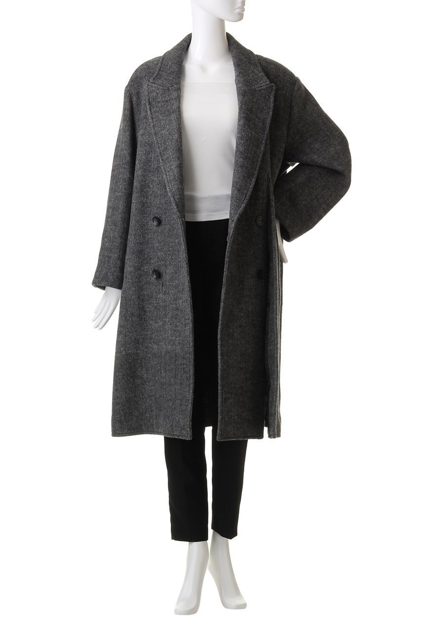 【プランク プロジェクト/PRANK PROJECT】のスリットコート/Slit Coat 人気、トレンドファッション・服の通販 founy(ファニー) 　ファッション　Fashion　レディースファッション　Fashion for Women　アウター　Coat / Outerwear Collection　コート・ロングコート・ピーコート　Long Coats, Peacoats & More　アシンメトリー　Asymmetrical Style　スリット　Slit, Slit Detail　フィット　Fit, Slim Fit　フロント　Front, Front Design　ロング　Long, Long-Length　other-8|ID: prp329100004608391 ipo3291000000032936257