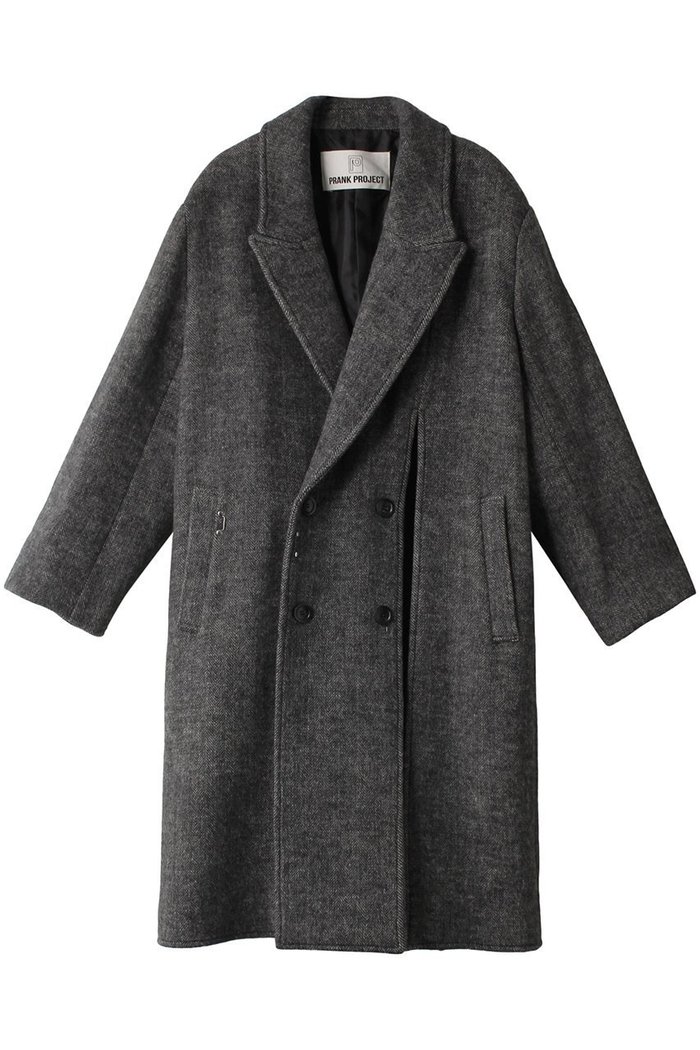 【プランク プロジェクト/PRANK PROJECT】のスリットコート/Slit Coat インテリア・キッズ・メンズ・レディースファッション・服の通販 founy(ファニー) https://founy.com/ ファッション Fashion レディースファッション Fashion for Women アウター Coat / Outerwear Collection コート・ロングコート・ピーコート Long Coats, Peacoats & More アシンメトリー Asymmetrical Style スリット Slit, Slit Detail フィット Fit, Slim Fit フロント Front, Front Design ロング Long, Long-Length |ID: prp329100004608391 ipo3291000000035064490