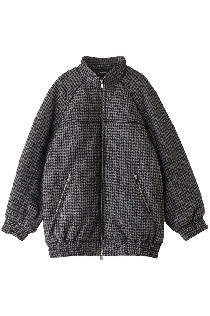 【メゾンスペシャル/MAISON SPECIAL】のPuffer Wool Blouson/パッファーウールブルゾン インテリア・キッズ・メンズ・レディースファッション・服の通販 founy(ファニー) https://founy.com/ ファッション Fashion レディースファッション Fashion for Women アウター Coat / Outerwear Collection レディースジャケット・軽アウター Jackets ブルゾンジャケット・スポーティアウター Blouson Jackets インナー Innerwear ジャケット Jacket, Outerwear スタンド Stand Collar, Upright Stand バランス Balance, Style Balance パイピング Piping, Trim Design フェイクレザー Faux Leather, PU Leather フロント Front, Front Design ブルゾン Blouson, Bomber Jacket 防寒 Cold Protection, Winter-Ready |ID: prp329100004608392 ipo3291000000034909576