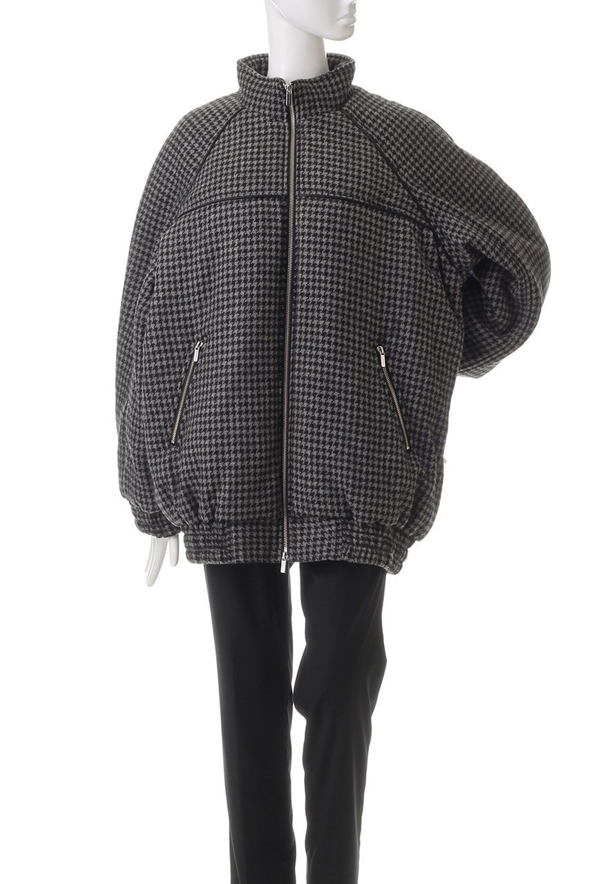 【メゾンスペシャル/MAISON SPECIAL】のPuffer Wool Blouson/パッファーウールブルゾン 人気、トレンドファッション・服の通販 founy(ファニー) 　ファッション　Fashion　レディースファッション　Fashion for Women　アウター　Coat / Outerwear Collection　レディースジャケット・軽アウター　Jackets　ブルゾンジャケット・スポーティアウター　Blouson Jackets　インナー　Innerwear　ジャケット　Jacket, Outerwear　スタンド　Stand Collar, Upright Stand　バランス　Balance, Style Balance　パイピング　Piping, Trim Design　フェイクレザー　Faux Leather, PU Leather　フロント　Front, Front Design　ブルゾン　Blouson, Bomber Jacket　防寒　Cold Protection, Winter-Ready　other-2|ID: prp329100004608392 ipo3291000000035862605