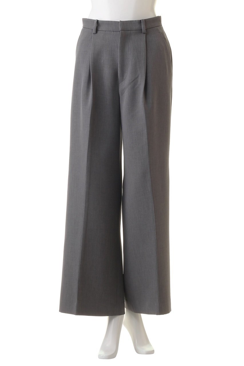 【エリオポール/heliopole】のタックワイドパンツ 人気、トレンドファッション・服の通販 founy(ファニー) 　ファッション　Fashion　レディースファッション　Fashion for Women　パンツ　Pants & Trousers　ロング　Long, Long-Length　ワイド　Wide, Wide Fit　定番　Standard, Basic Item　other-2|ID: prp329100004608397 ipo3291000000032936616