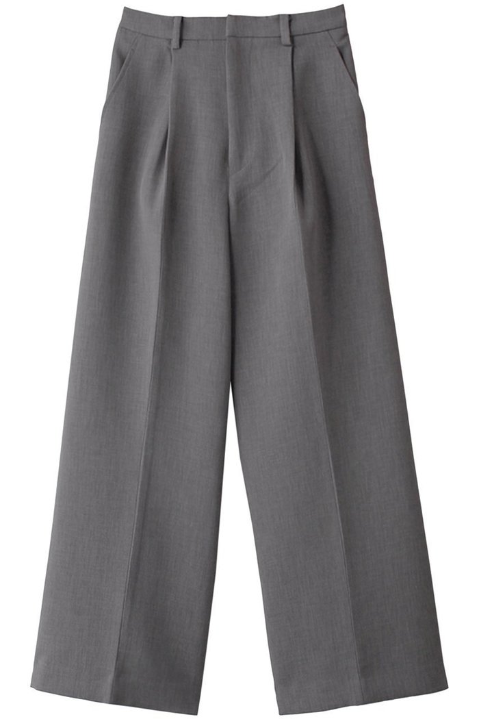 【エリオポール/heliopole】のタックワイドパンツ インテリア・キッズ・メンズ・レディースファッション・服の通販 founy(ファニー) https://founy.com/ ファッション Fashion レディースファッション Fashion for Women パンツ Pants & Trousers ロング Long, Long-Length ワイド Wide, Wide Fit 定番 Standard, Basic Item |ID: prp329100004608397 ipo3291000000035333994