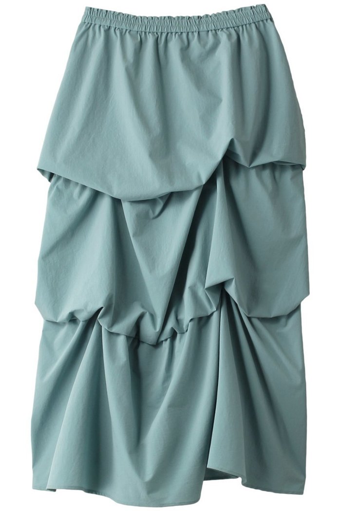 【ランバン オン ブルー/LANVIN en Bleu】のバルーンティアードスカート インテリア・キッズ・メンズ・レディースファッション・服の通販 founy(ファニー) https://founy.com/ ファッション Fashion レディースファッション Fashion for Women スカート Skirts ティアードスカート Tiered Skirts ロングスカート Long Skirts / Maxi & Midi Skirts シンプル Simple, Minimal バルーン Balloon, Balloon Silhouette ロング Long, Long-Length |ID: prp329100004608399 ipo3291000000032936647