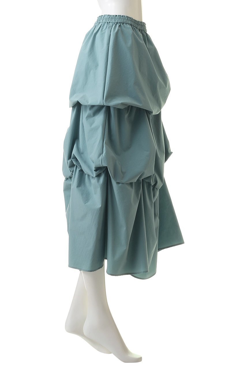 【ランバン オン ブルー/LANVIN en Bleu】のバルーンティアードスカート 人気、トレンドファッション・服の通販 founy(ファニー) 　ファッション　Fashion　レディースファッション　Fashion for Women　スカート　Skirts　ティアードスカート　Tiered Skirts　ロングスカート　Long Skirts / Maxi & Midi Skirts　シンプル　Simple, Minimal　バルーン　Balloon, Balloon Silhouette　ロング　Long, Long-Length　other-3|ID: prp329100004608399 ipo3291000000032936683