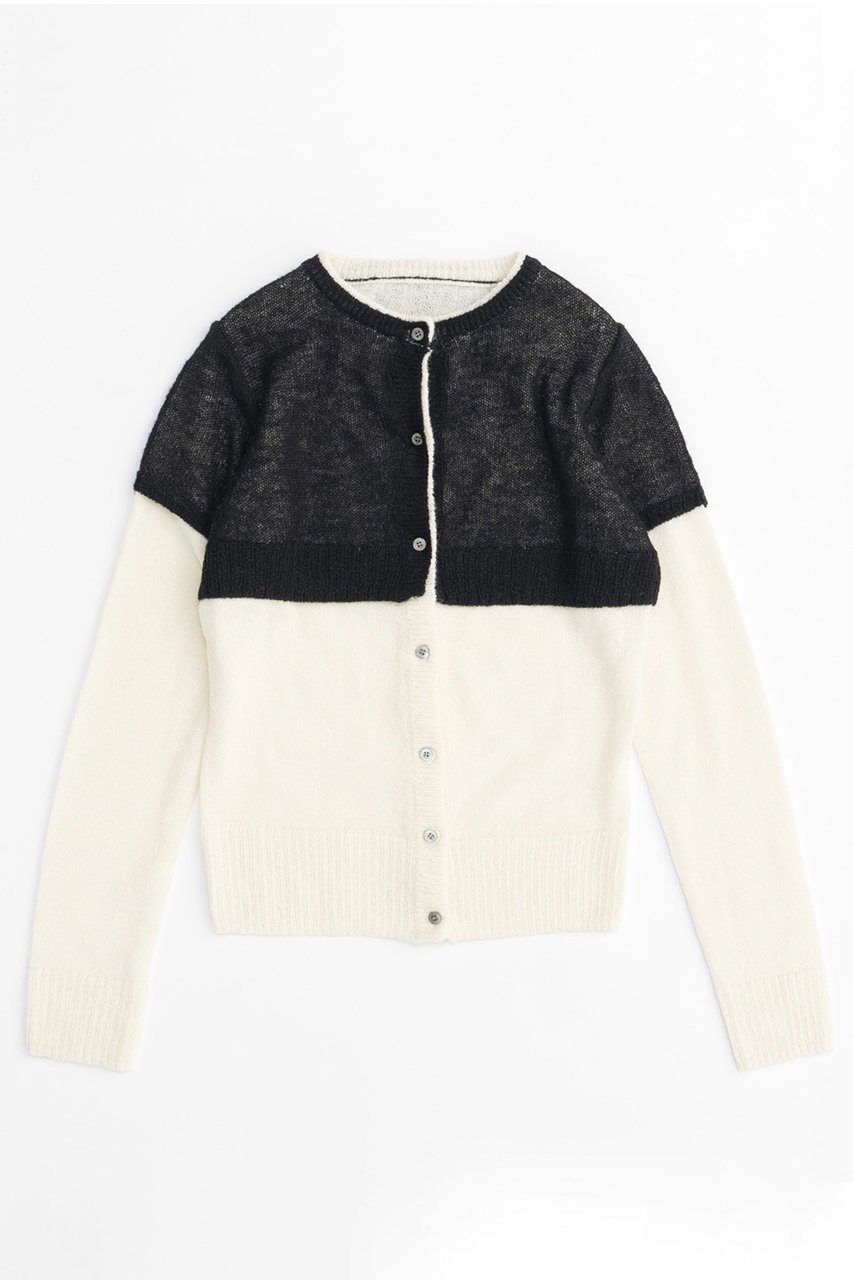 【メゾンスペシャル/MAISON SPECIAL】のReversible Knit Cardigan/リバーシブルニットカーディガン 人気、トレンドファッション・服の通販 founy(ファニー) 　ファッション　Fashion　レディースファッション　Fashion for Women　トップス・カットソー　Cut & Sew Tops　ニット　Knit Tops & Sweaters　カーディガン・羽織り　Layered Style Cardigans　おすすめ　Recommended / Our Picks　カーディガン　Cardigan, Knitwear　シンプル　Simple, Minimal　半袖　Short Sleeve, Half Sleeve　 other-1|ID: prp329100004608400 ipo3291000000034909844