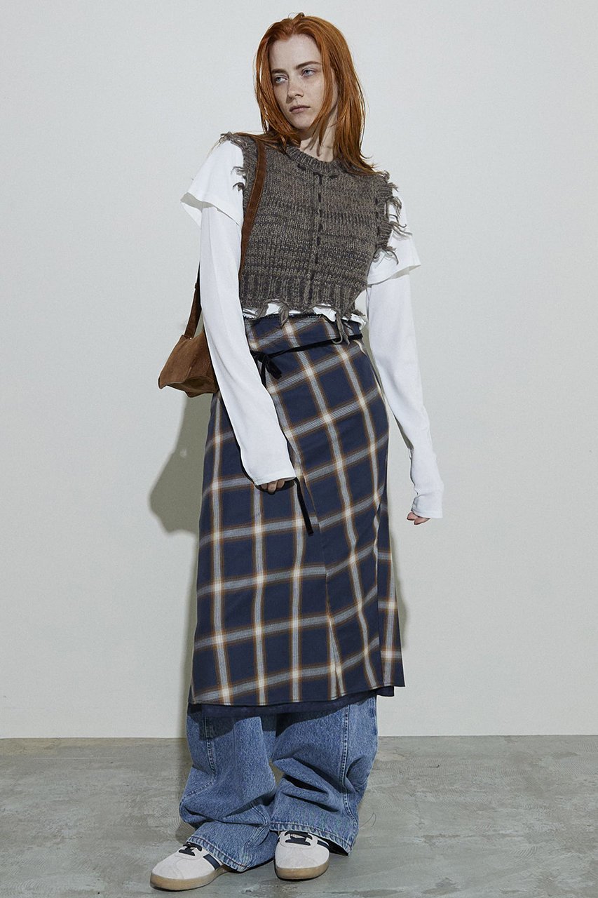【メゾンスペシャル/MAISON SPECIAL】のDistressed Effect Fringe Knit Vest/ダメージフリンジベスト 人気、トレンドファッション・服の通販 founy(ファニー) 　ファッション　Fashion　レディースファッション　Fashion for Women　トップス・カットソー　Cut & Sew Tops　ニット　Knit Tops & Sweaters　ベスト&ジレ / 重ね着スタイル　Vests & Gilets　カジュアルプルオーバー・ニットトップス　Pullovers & Knit Tops / Casual Pullovers　コンパクト　Compact, Small Size　ダメージ　Distressed, Destroyed　ハンド　Hand, Handmade　ベスト　Vest, Waistcoat　ミックス　Mix, Mixed Style　ループ　Loop, Loop Knit　おすすめ　Recommended / Our Picks　other-6|ID: prp329100004608401 ipo3291000000032936834
