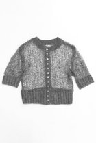 【メゾンスペシャル/MAISON SPECIAL】の2way Sheer Mohair Half Sleeve Knitwear/2WAYシアーモヘアハーフスリーブニット GRY(グレー)|ID: prp329100004608403 ipo3291000000035781855