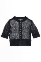 【メゾンスペシャル/MAISON SPECIAL】の2way Sheer Mohair Half Sleeve Knitwear/2WAYシアーモヘアハーフスリーブニット BLK(ブラック)|ID: prp329100004608403 ipo3291000000035781858