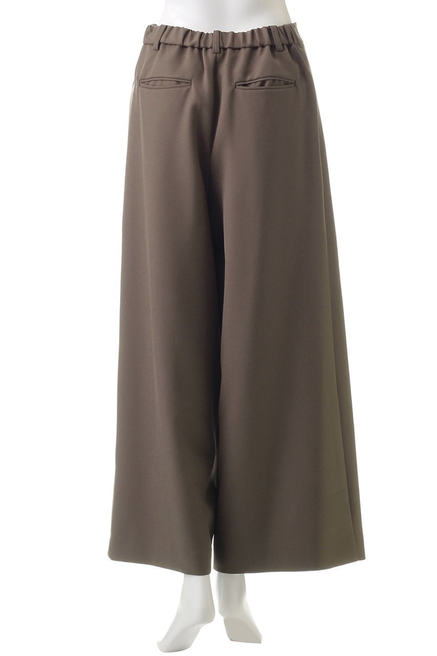 【ミディウミソリッド/MIDIUMISOLID】のhigh waist tucked straight PT パンツ 人気、トレンドファッション・服の通販 founy(ファニー) 　ファッション　Fashion　レディースファッション　Fashion for Women　パンツ　Pants & Trousers　シンプル　Simple, Minimal　ドレープ　Drape, Draping Fabric　フロント　Front, Front Design　ラップ　Wrap, Wrap Design　ワイド　Wide, Wide Fit　エレガント 上品　Elegant　other-4|ID: prp329100004608408 ipo3291000000032937203