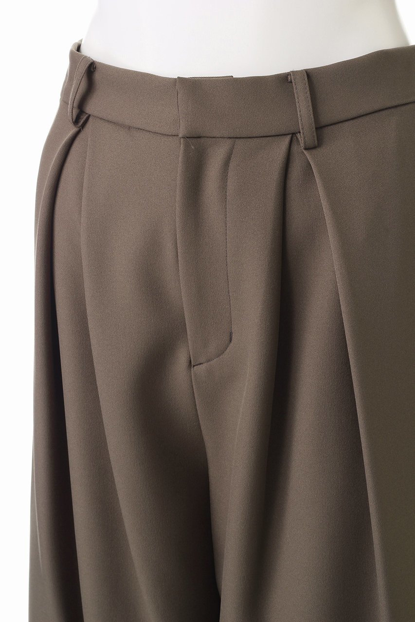 【ミディウミソリッド/MIDIUMISOLID】のhigh waist tucked straight PT パンツ 人気、トレンドファッション・服の通販 founy(ファニー) 　ファッション　Fashion　レディースファッション　Fashion for Women　パンツ　Pants & Trousers　シンプル　Simple, Minimal　ドレープ　Drape, Draping Fabric　フロント　Front, Front Design　ラップ　Wrap, Wrap Design　ワイド　Wide, Wide Fit　エレガント 上品　Elegant　other-5|ID: prp329100004608408 ipo3291000000032937210