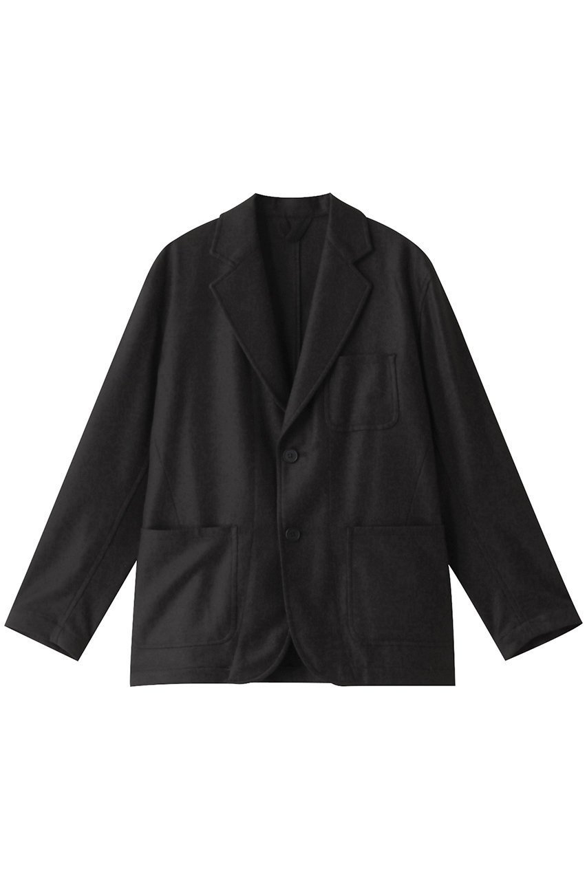 【イレーヴ/YLEVE】のウール フランネル ジャケット インテリア・キッズ・メンズ・レディースファッション・服の通販 founy(ファニー) 　ファッション　Fashion　レディースファッション　Fashion for Women　アウター　Coat / Outerwear Collection　レディースジャケット・軽アウター　Jackets　オケージョン　Occasion Wear　シンプル　Simple, Minimal　ジャケット　Jacket, Outerwear　ワーク　Workwear, Utility Style　チャコール|ID: prp329100004608409 ipo3291000000032937198