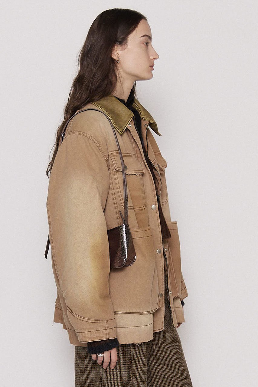 【メゾンスペシャル/MAISON SPECIAL】のWash Processing Work Blouson/ウォッシュドワークブルゾン 人気、トレンドファッション・服の通販 founy(ファニー) 　ファッション　Fashion　レディースファッション　Fashion for Women　アウター　Coat / Outerwear Collection　レディースジャケット・軽アウター　Jackets　ブルゾンジャケット・スポーティアウター　Blouson Jackets　インナー　Innerwear　ジャケット　Jacket, Outerwear　ダメージ　Distressed, Destroyed　フェイクレザー　Faux Leather, PU Leather　ブルゾン　Blouson, Bomber Jacket　モダン　Modern, Contemporary　ライナー　Liner, Inner Layer　ロング　Long, Long-Length　ワーク　Workwear, Utility Style　ヴィンテージ　Vintage Style　春　Spring　秋　Autumn　other-4|ID: prp329100004608411 ipo3291000000034909614