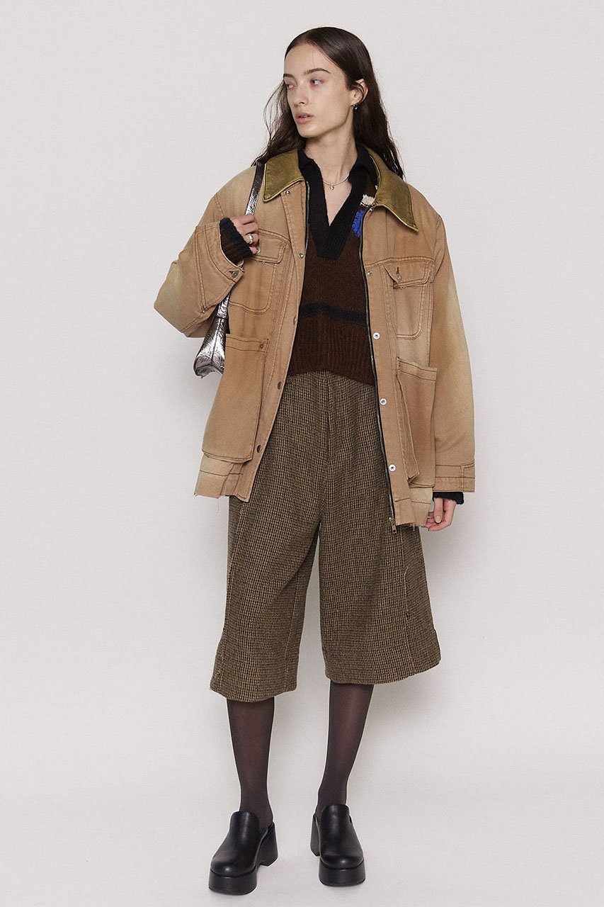 【メゾンスペシャル/MAISON SPECIAL】のWash Processing Work Blouson/ウォッシュドワークブルゾン 人気、トレンドファッション・服の通販 founy(ファニー) 　ファッション　Fashion　レディースファッション　Fashion for Women　アウター　Coat / Outerwear Collection　レディースジャケット・軽アウター　Jackets　ブルゾンジャケット・スポーティアウター　Blouson Jackets　インナー　Innerwear　ジャケット　Jacket, Outerwear　ダメージ　Distressed, Destroyed　フェイクレザー　Faux Leather, PU Leather　ブルゾン　Blouson, Bomber Jacket　モダン　Modern, Contemporary　ライナー　Liner, Inner Layer　ロング　Long, Long-Length　ワーク　Workwear, Utility Style　ヴィンテージ　Vintage Style　春　Spring　秋　Autumn　other-6|ID: prp329100004608411 ipo3291000000034909619