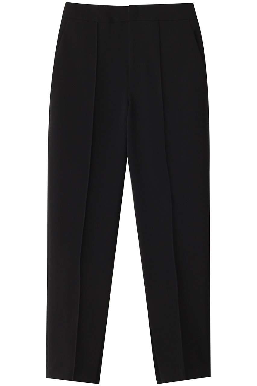 【デザイン ワークス/DESIGN WORKS】のダブルクロススリットパンツ インテリア・キッズ・メンズ・レディースファッション・服の通販 founy(ファニー) 　ファッション　Fashion　レディースファッション　Fashion for Women　パンツ　Pants & Trousers　スリット　Slit, Slit Detail　センター　Center, Center Line　ダブル　Double, Double-Breasted　エレガント 上品　Elegant　ブラック|ID: prp329100004608413 ipo3291000000034957905