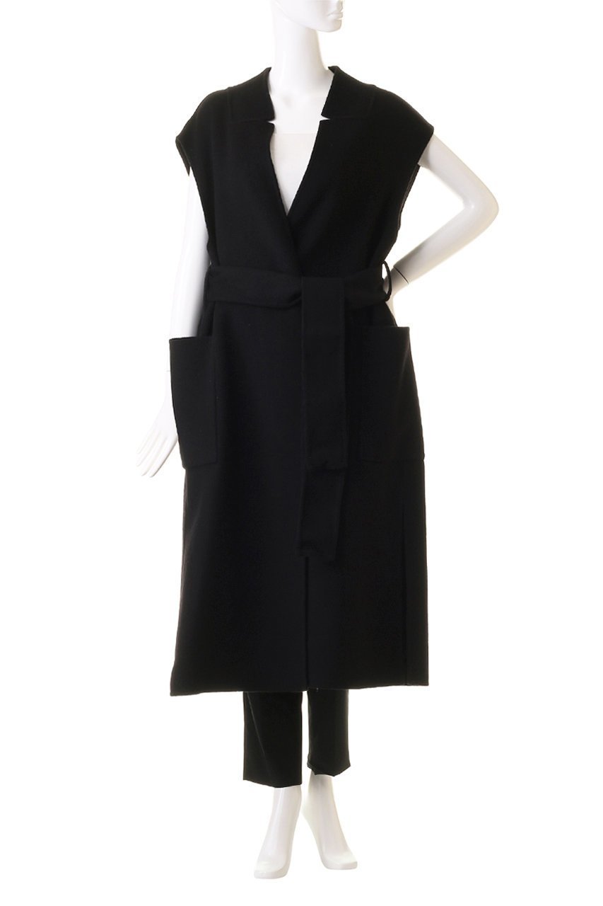 【ドメル/DOMELLE】のカシミヤブレンド リバー ロングベスト 人気、トレンドファッション・服の通販 founy(ファニー) 　ファッション　Fashion　レディースファッション　Fashion for Women　アウター　Coat / Outerwear Collection　レディースジャケット・軽アウター　Jackets　なめらか　Smooth, Silky Texture　ジャケット　Jacket, Outerwear　ベスト　Vest, Waistcoat　ロング　Long, Long-Length　A/W・秋冬　Autumn/Winter　other-8|ID: prp329100004608415 ipo3291000000032937950